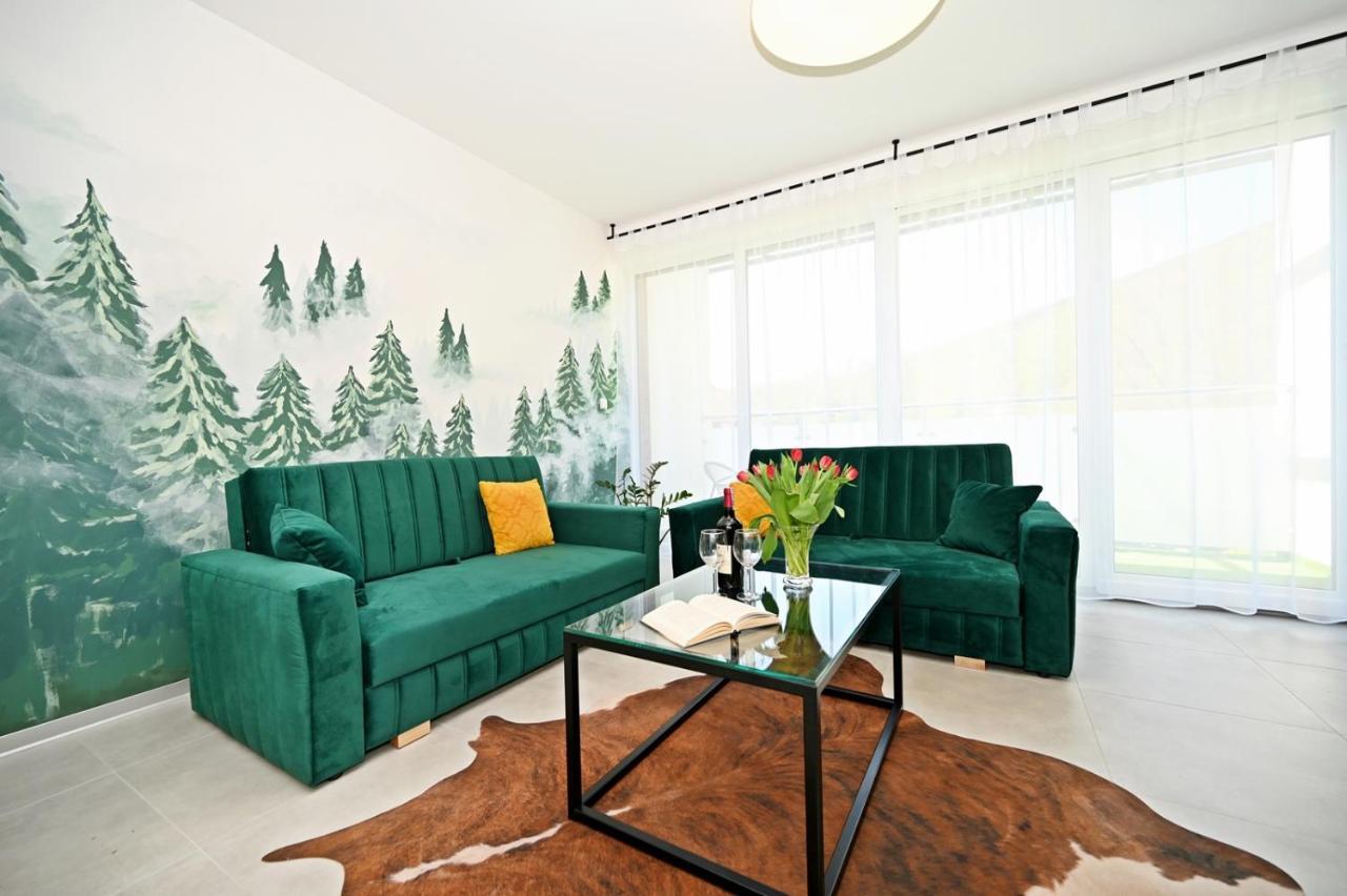 Szczyrk Apartament Natura Z Sauna ภายนอก รูปภาพ